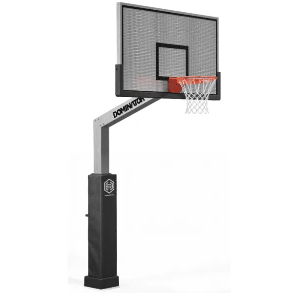 Dominator | 72" Aluminum Shatter-Proof Backboard Adjustable Hoop | 724-apa