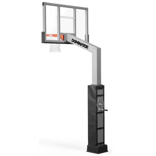 Dominator | 60" Glass Backboard Adjustable Hoop | 603-aa