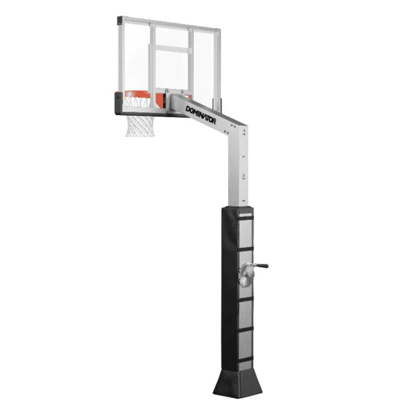 Dominator | 54" Glass Backboard Adjustable Hoop | 542-aa