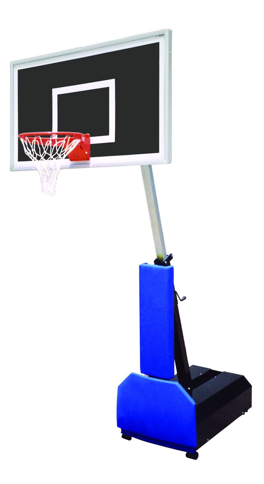 First Team Fury Eclipse Portable Basketball Goal - 36"x60" Tempered Glass